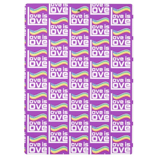 愛は愛 クリップボード (裏面)