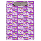 愛は愛 クリップボード (正面)