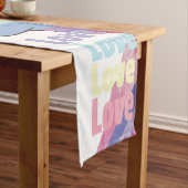 愛は愛 ショートテーブルランナー (インサイチュ)