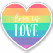 愛は愛 シール (正面)