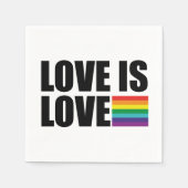 愛は愛 スタンダードカクテルナプキン (正面)