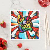 愛は愛 スタンダードランチョンナプキン (インサイチュ)