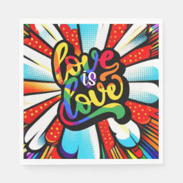 愛は愛 スタンダードランチョンナプキン