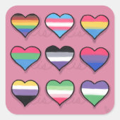 愛は愛 – ステッカー (正面)