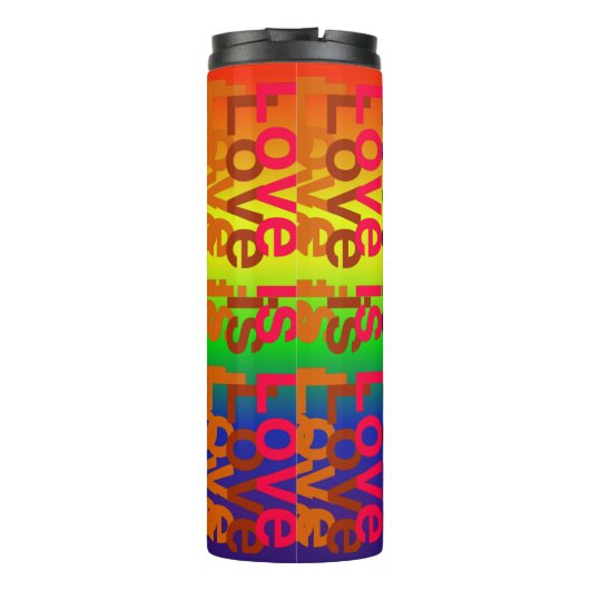 愛は愛 タンブラー (裏面)