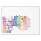 愛は愛 テーブルクロス (正面(横))