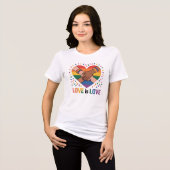 愛は愛 トライブレンドＴシャツ (正面全面)