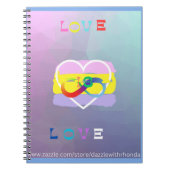 愛は愛 ノートブック (正面)