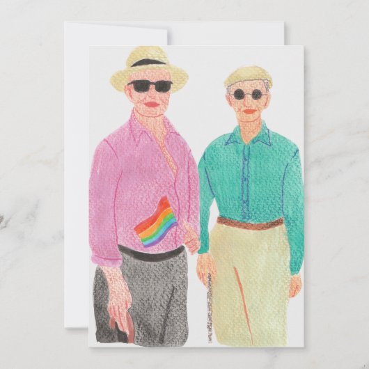 愛は愛 プライド バレンタインデー シーズンカード (正面)