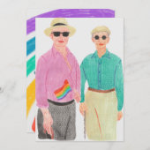 愛は愛 プライド バレンタインデー シーズンカード (正面/裏面)