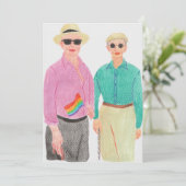 愛は愛 プライド バレンタインデー シーズンカード (スタンド正面)