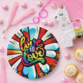 愛は愛 ペーパープレート (パーティー)