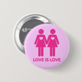 愛は愛-ボタンです 缶バッジ (正面&裏面)