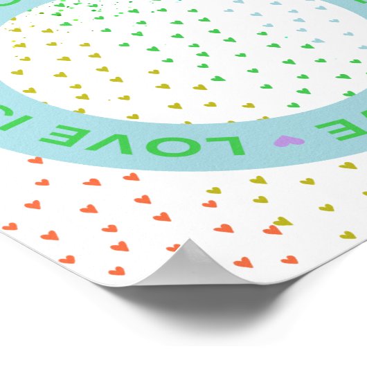 愛は愛 ポスター (角)