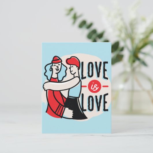 愛は愛 ポストカード (スタンド正面)