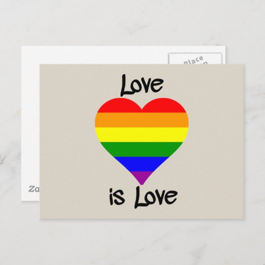 愛は愛 ポストカード (正面/裏面)