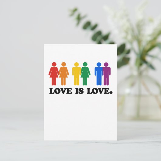 愛は愛 ポストカード (スタンド正面)