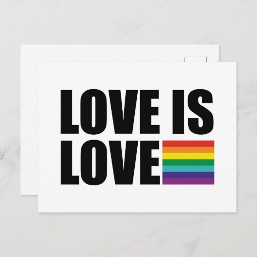愛は愛 ポストカード (正面/裏面)