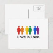 愛は愛 ポストカード (正面/裏面)
