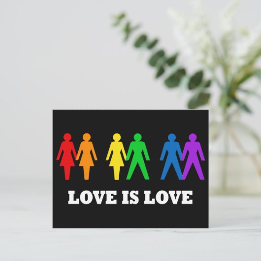 愛は愛 ポストカード (スタンド正面)