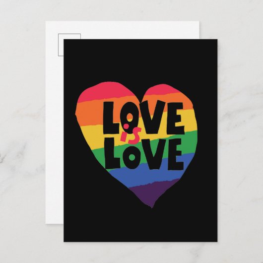 愛は愛 ポストカード (正面/裏面)