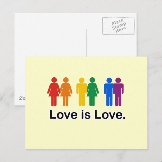 愛は愛 ポストカード (正面/裏面)