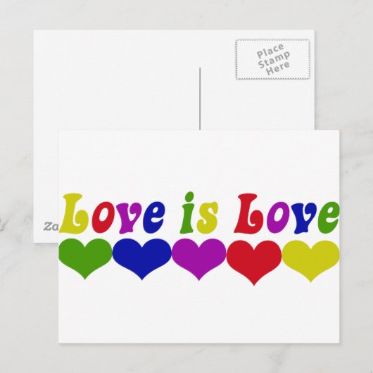 愛は愛 ポストカード (正面/裏面)
