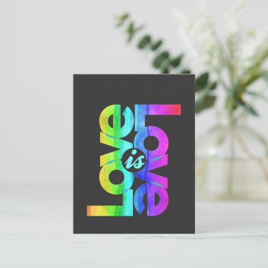 愛は愛 ポストカード (スタンド正面)