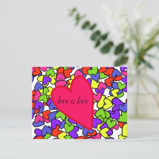 愛は愛 ポストカード (スタンド正面)