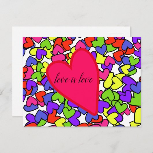 愛は愛 ポストカード (正面/裏面)