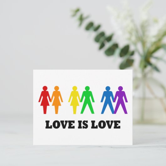 愛は愛 ポストカード (スタンド正面)