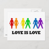 愛は愛 ポストカード (正面/裏面)