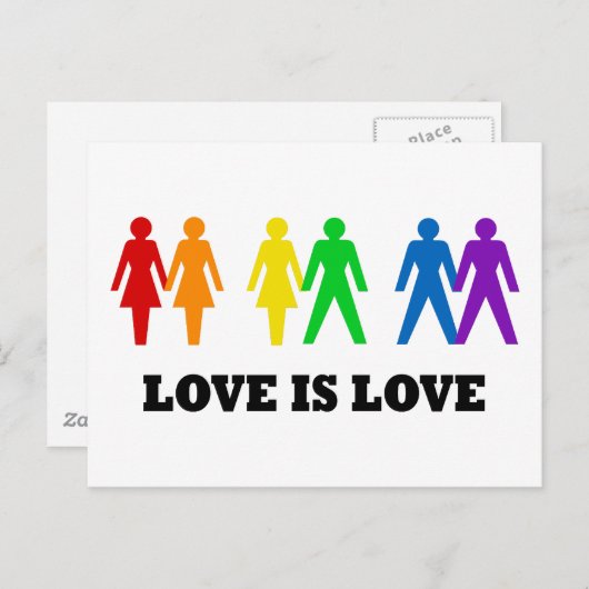 愛は愛 ポストカード (正面/裏面)