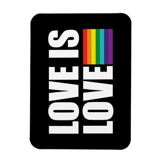 愛は愛 マグネット (縦)