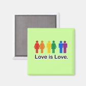 愛は愛 マグネット (正面/裏面)