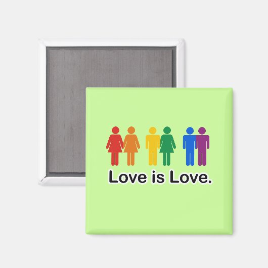 愛は愛 マグネット (正面/裏面)