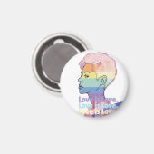 愛は愛 マグネット (正面/裏面)