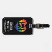 愛は愛 ラゲッジタグ (正面横)