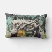 愛は愛 ランバークッション (裏面)