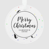 愛は愛|レインボーハート オーナメント (裏面)