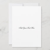 愛は愛 レズビアン プライド LGBT レインボー テキスト 招待状 (裏面)