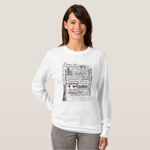 愛は愛、単語の問題です Tシャツ