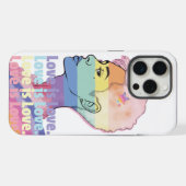 愛は愛 iPhoneケース (裏面横)