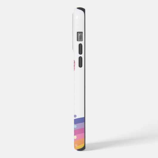 愛は愛 iPhoneケース (左側面)