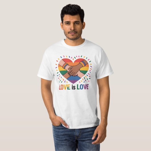 愛は愛 Tシャツ (正面フル)