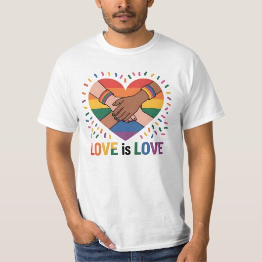 愛は愛 Tシャツ (正面)