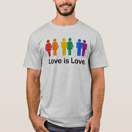 愛は愛 Tシャツ (正面)