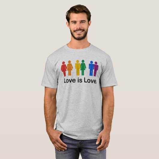 愛は愛 Tシャツ (正面フル)