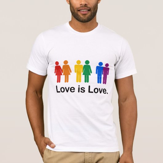 愛は愛 Tシャツ (正面)