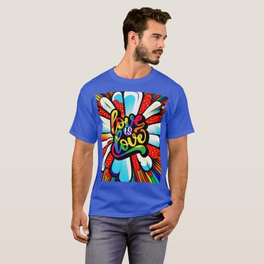 愛は愛 Tシャツ (正面フル)